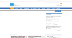 Desktop Screenshot of chinadevelopmentbrief.cn